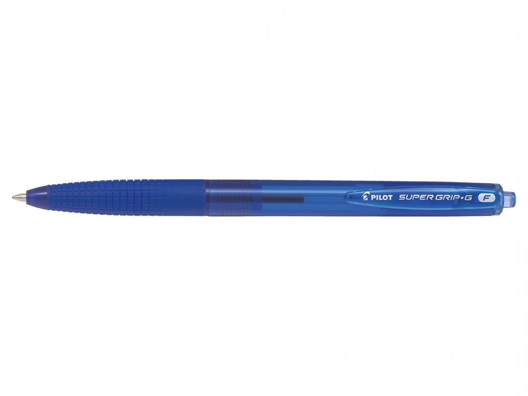 PIX CU MECANISM 0.7MM SUPERGRIP ALBASTRU PILOT