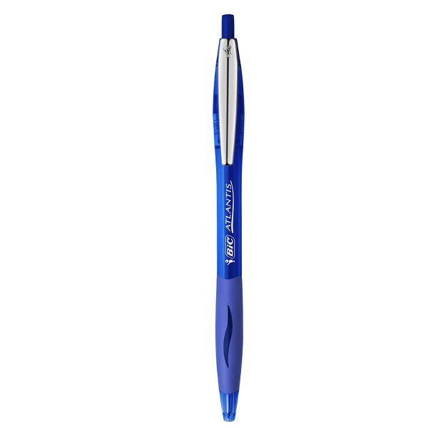 PIX CU MECANISM ALBASTRU ATLANTIS CLIC SOFT BIC