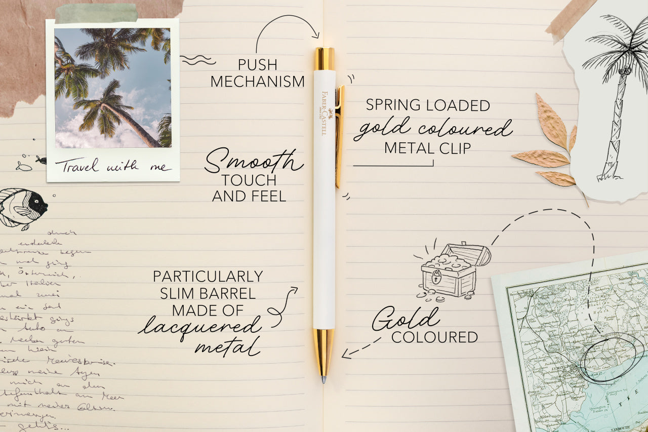 PIX NEO SLIM CREM GOLD FABER-CASTELL