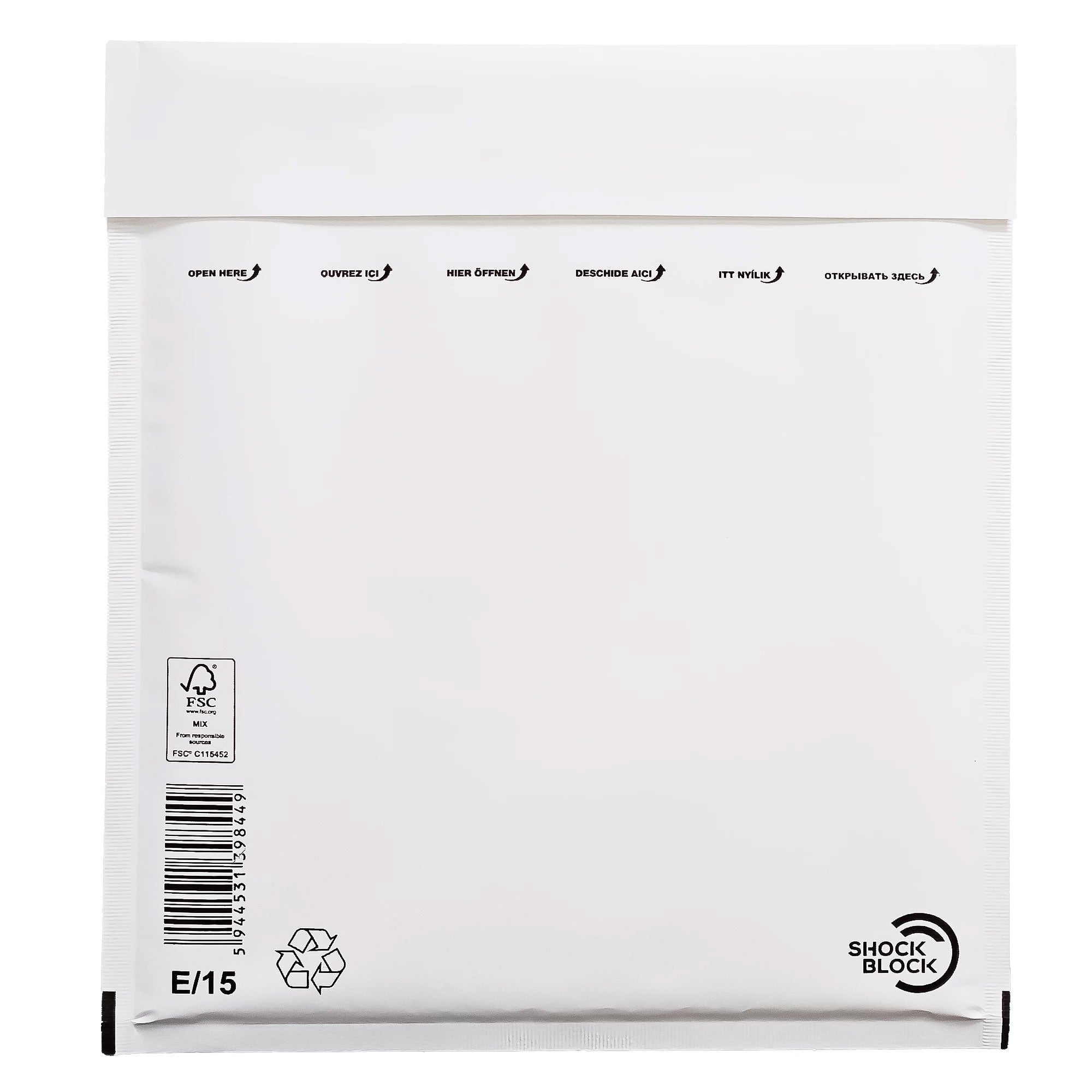 PLIC PERNA AER E/15 EXT-240*275MM/INT-220*265MM ALB 100/C GPV
