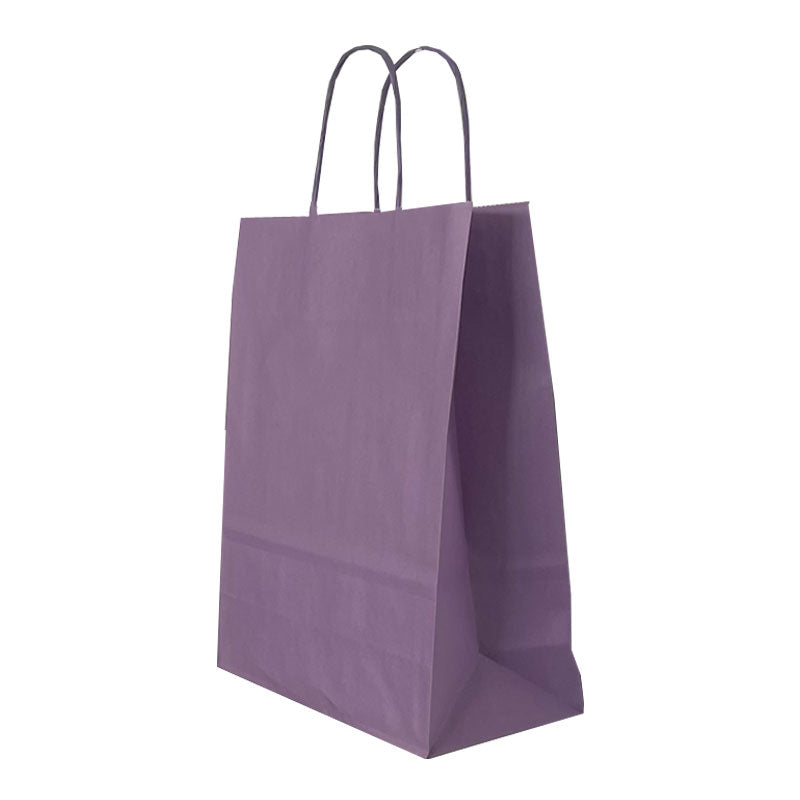 PUNGA HARTIE MANER RASUCIT 22 x 10 x 31 CM MOV PASTEL/ALB PAPIROTI