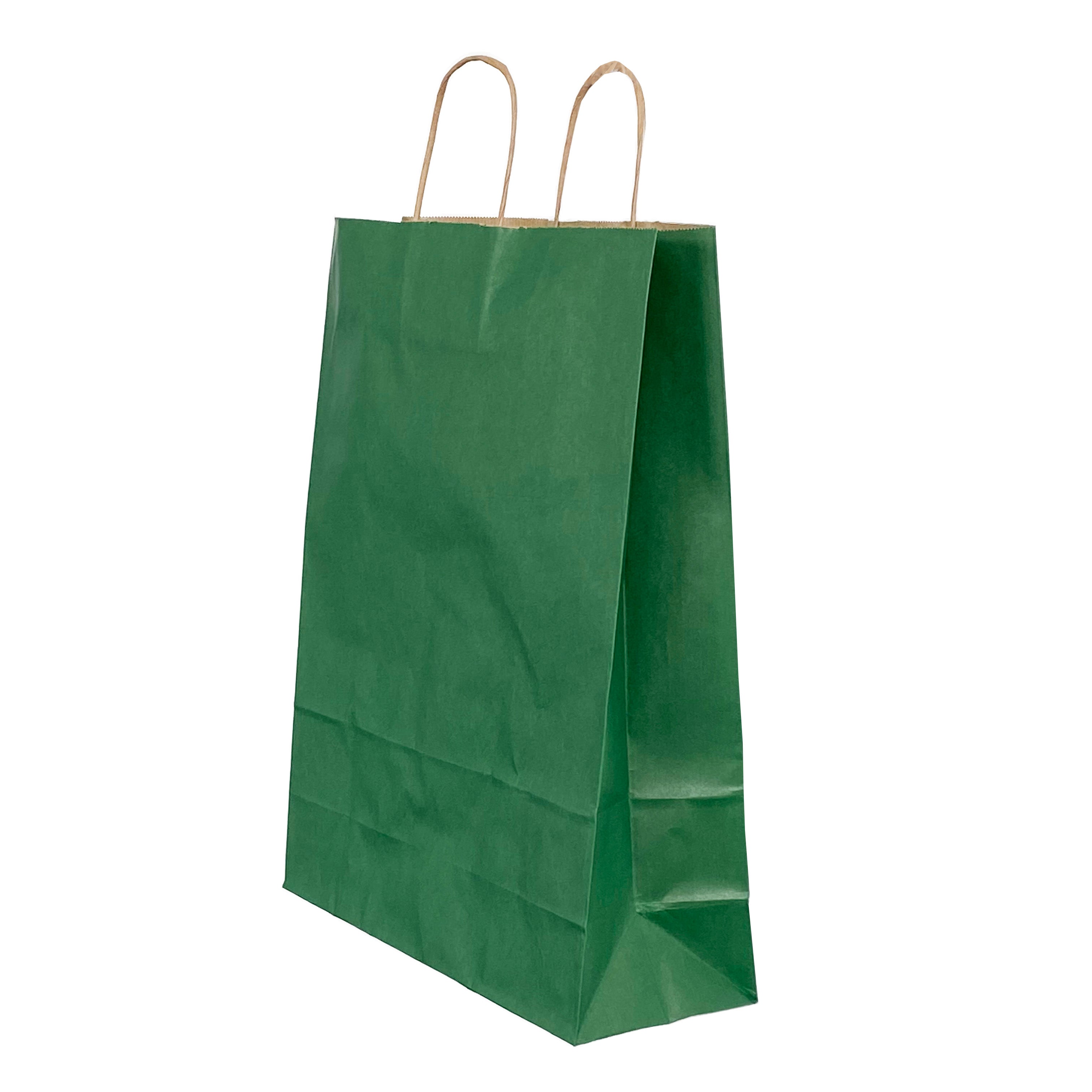 PUNGA HARTIE MANER RASUCIT 26 x 12 x 35 CM VERDE DUNGI/MARO PAPIROTI