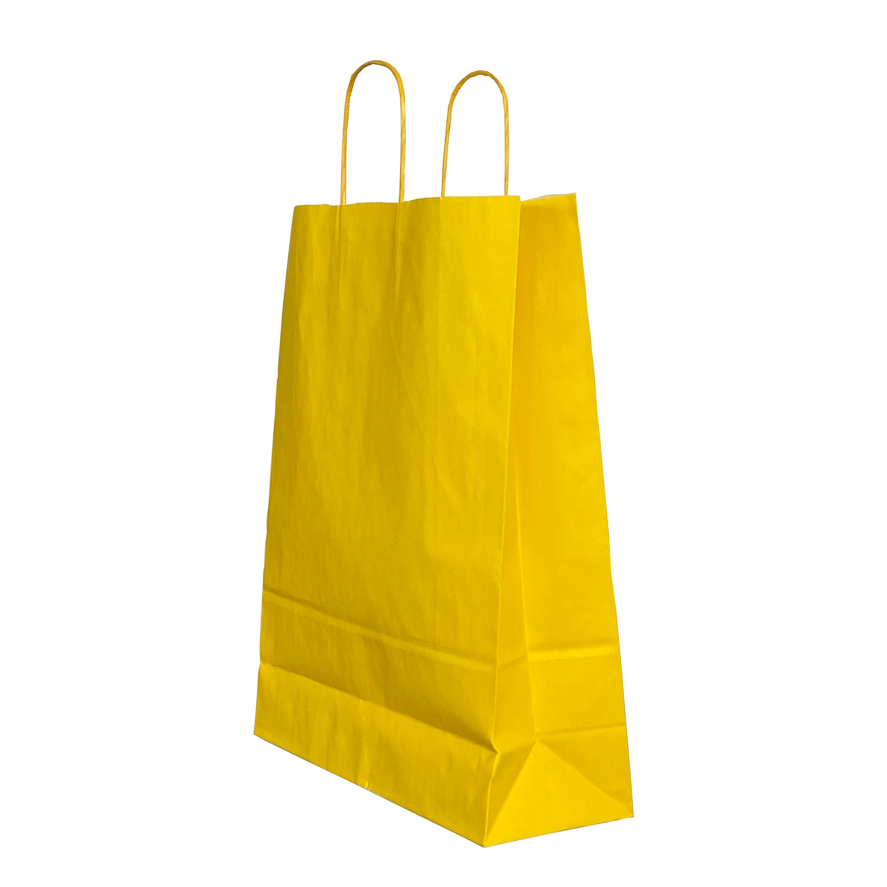 PUNGA HARTIE MANER RASUCIT 32 x 12 x 41 CM GALBEN/ALB PAPIROTI