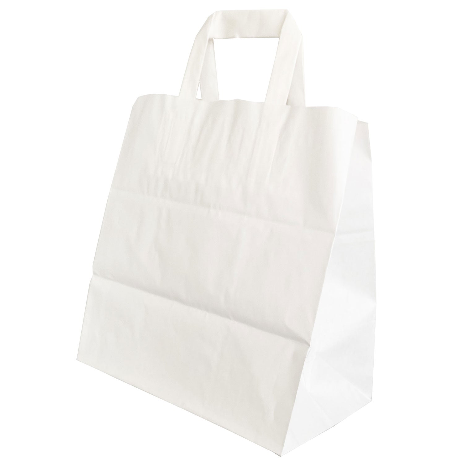 PUNGA HARTIE SNACK FOOD 26 x 17 x 25 CM ALB/ALB PAPIROTI