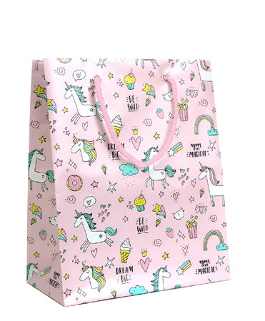 PUNGI CADOU DREAM BIG UNICORN L 240 x 100 x 335 MM ROTOLUX