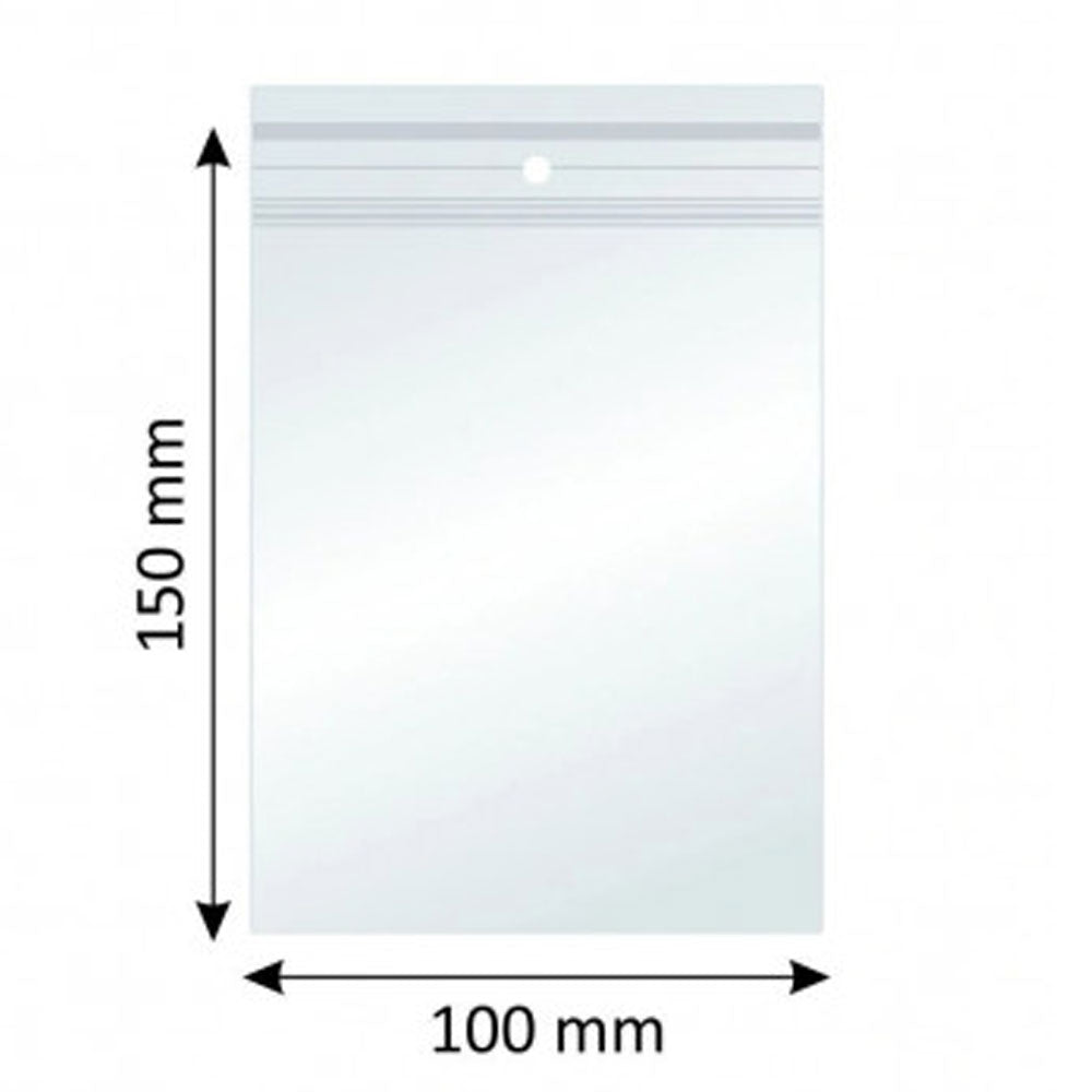 PUNGI CU INCHIDERE ZIP 100*150MM 100/SET