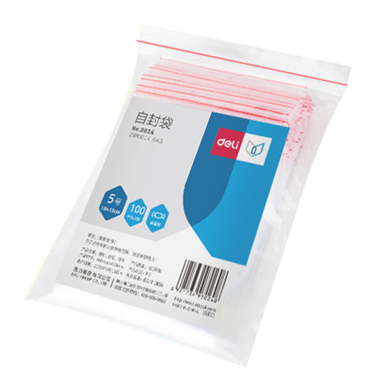 PUNGI CU INCHIDERE ZIP 130*100MM 100/SET