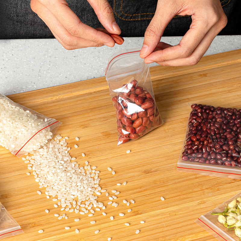 PUNGI CU INCHIDERE ZIP 95*70MM 100/SET