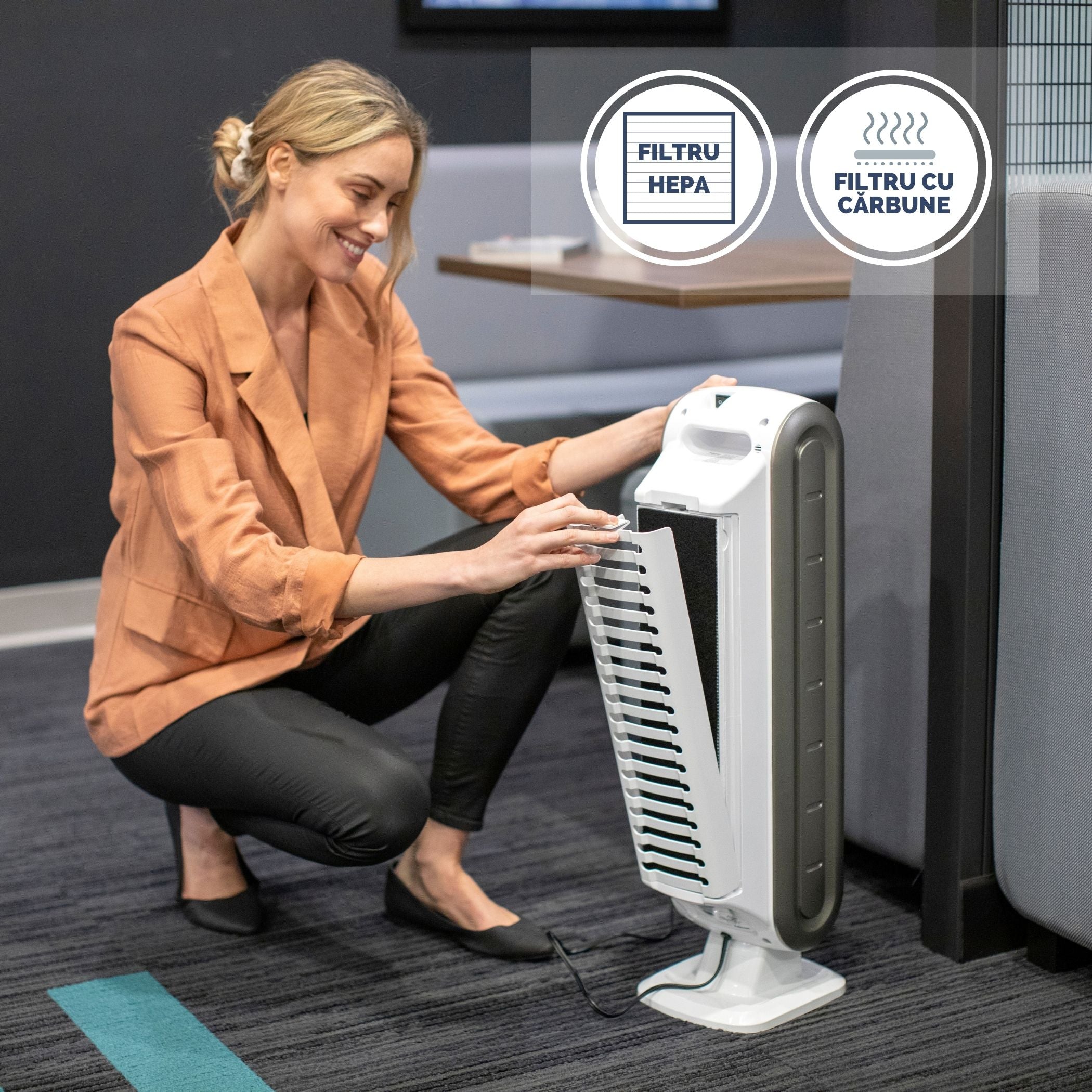 PURIFICATOR AER AERAMAX DX5 18MP FELLOWES