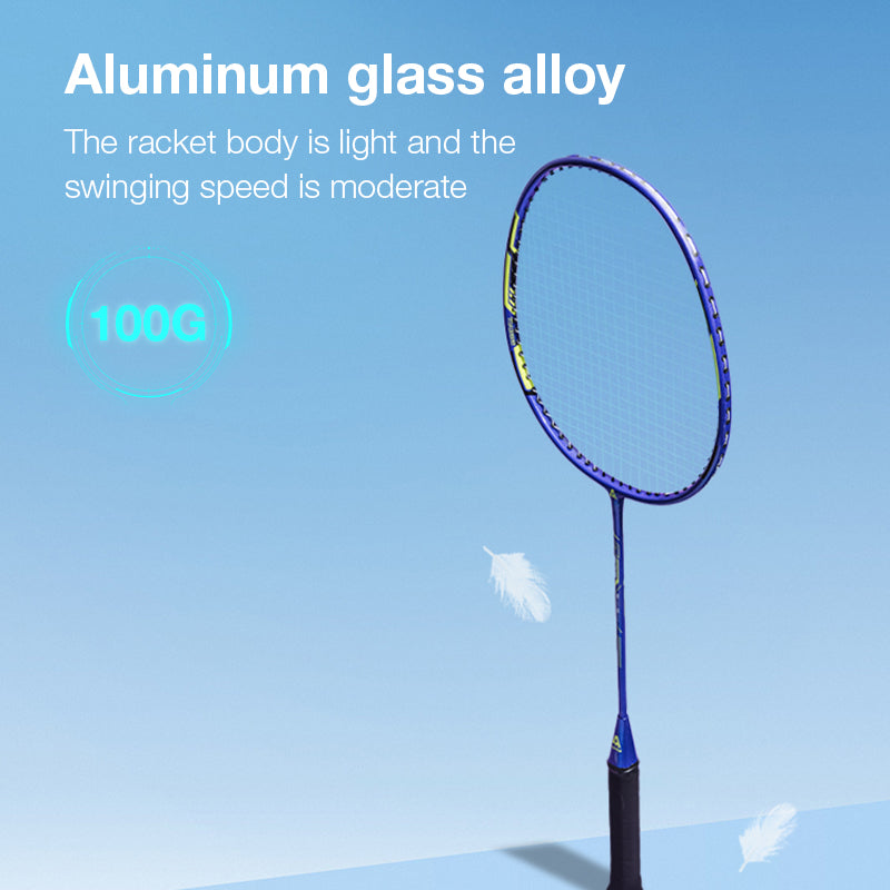 RACHETA BADMINTON DIN FIBRA DE STICLA 68MM DELI
