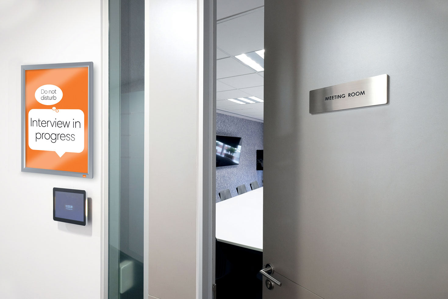 RAMA CLICK ALUMINIU A3 GRI IMPRESSION PRO NOBO