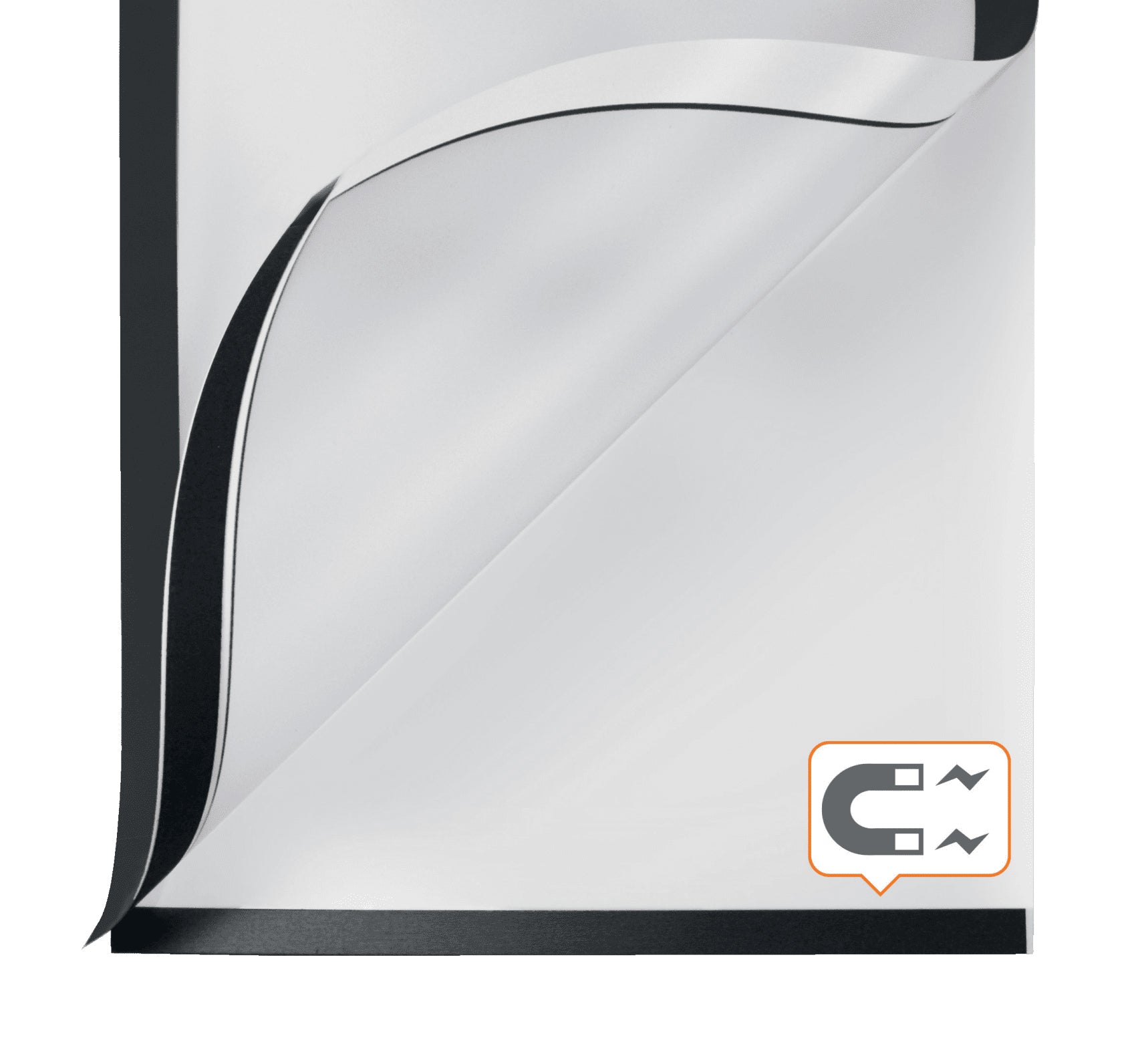 RAMA MAGNETICA AUTOADEZIVA A4 NEAGRA 2/SET NOBO