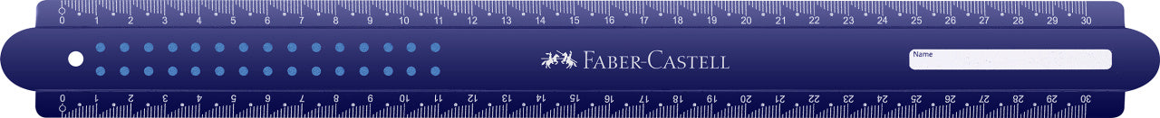 RIGLA 30CM DOTS FABER-CASTELL