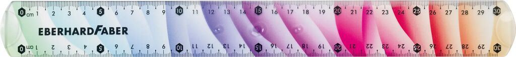 RIGLA 30CM FLEXIBILA RAINBOW EBERHARD FABER