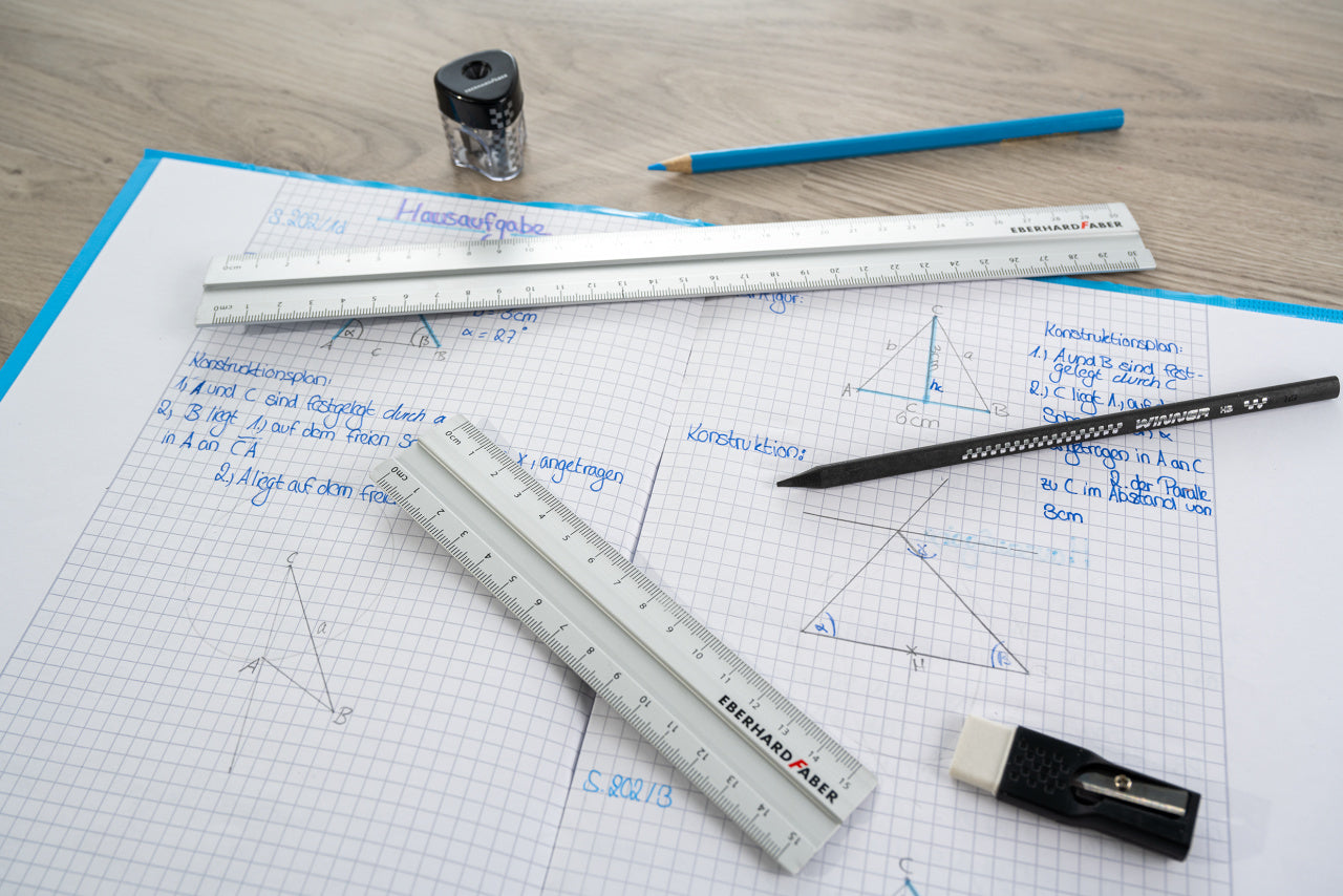 RIGLA ALUMINIU 15 CM EBERHARD FABER