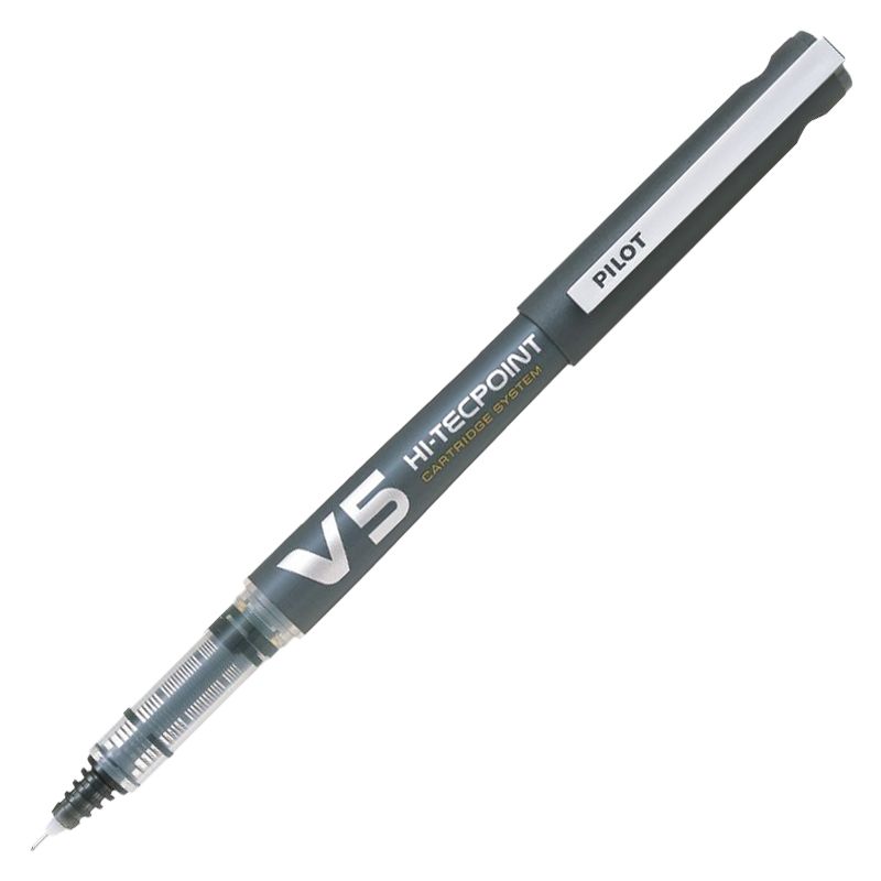 ROLLER 0.5MM V5 NEGRU HI-TECPOINT PILOT