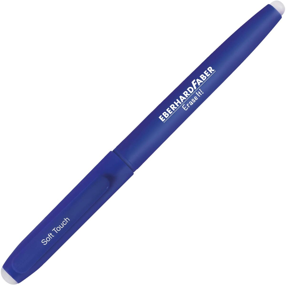 ROLLER 0.6 MM ALBASTRU ERASE IT! EBERHARD FABER