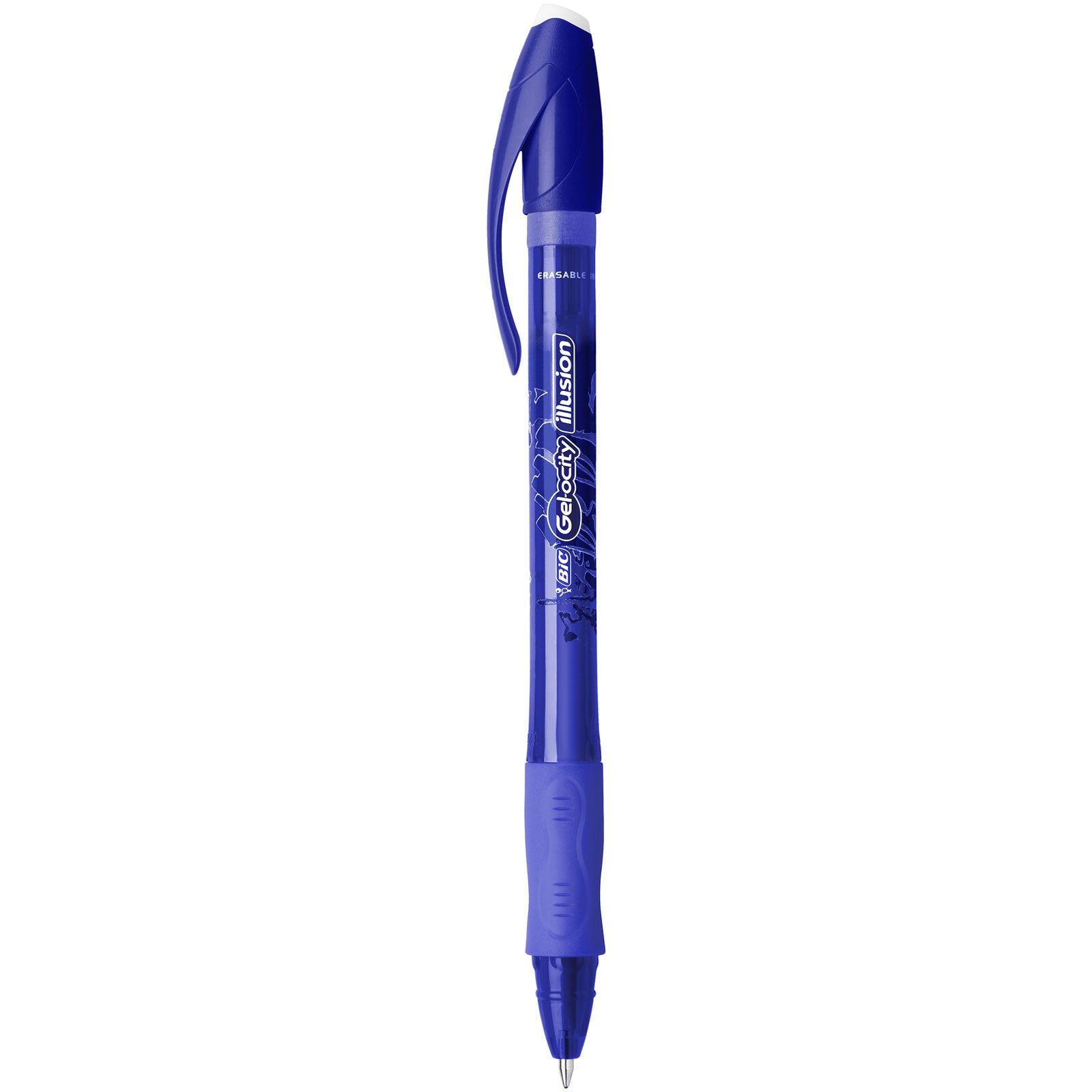 ROLLER 0.7MM ALBASTRU GEL-OCITY ILLUSION BIC