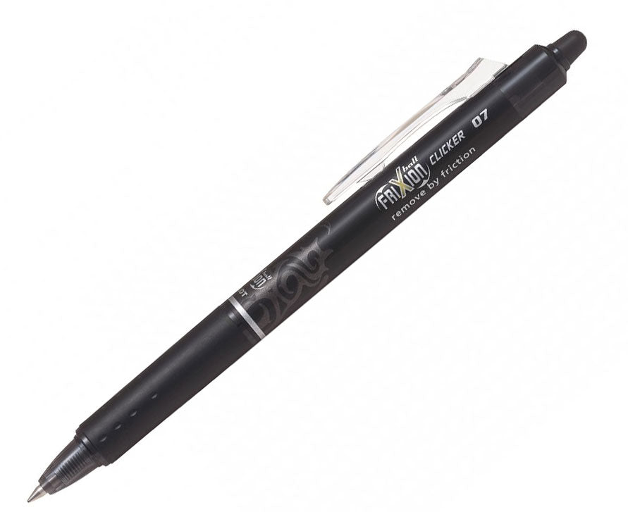 ROLLER 0.7MM NEGRU CLICKER FRIXION PILOT