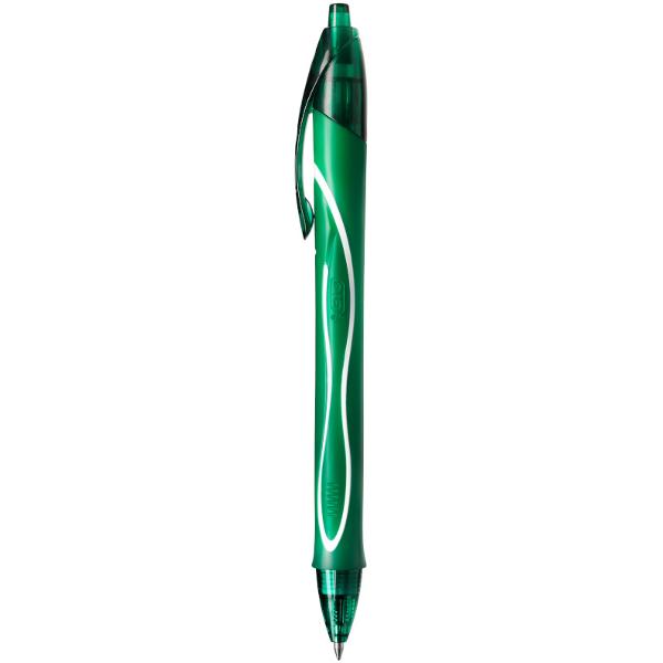 ROLLER 0.7 MM SEMI-GEL CU MECANISM VERDE QUICK-DRY BIC