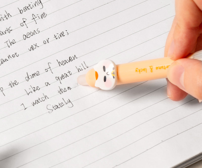 ROLLER ERASABLE 0.5MM ALBASTRU 0.5MM PISICI DELI