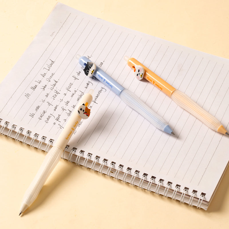 ROLLER ERASABLE 0.5MM ALBASTRU 0.5MM PISICI DELI