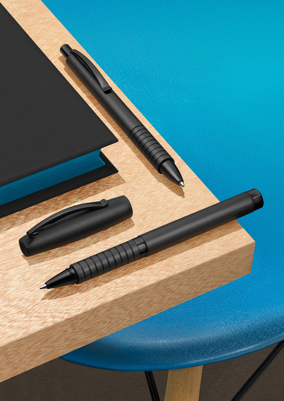 ROLLER ESSENTIO ALUMINIUM NEGRU FABER-CASTELL