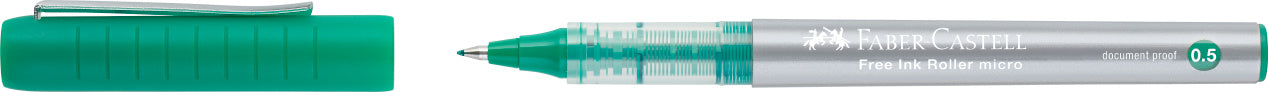 ROLLER FREE INK 0.5MM VERDE FABER-CASTELL
