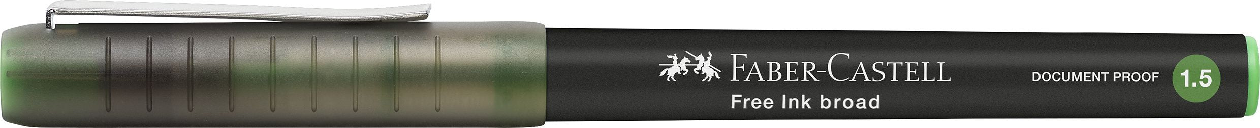 ROLLER FREE INK 1.5MM VERNIL FABER-CASTELL