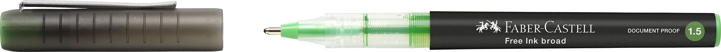 ROLLER FREE INK 1.5MM VERNIL FABER-CASTELL