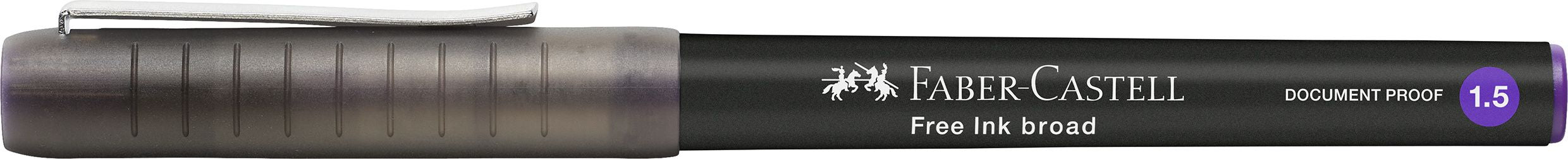ROLLER FREE INK 1.5MM VIOLET FABER-CASTELL