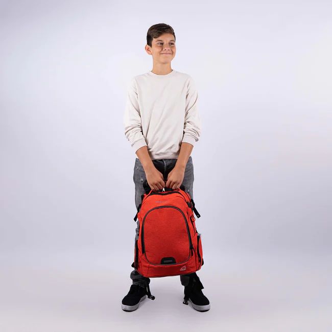 RUCSAC CAMPUS WIZZARD ROSU MELANGE WALKER