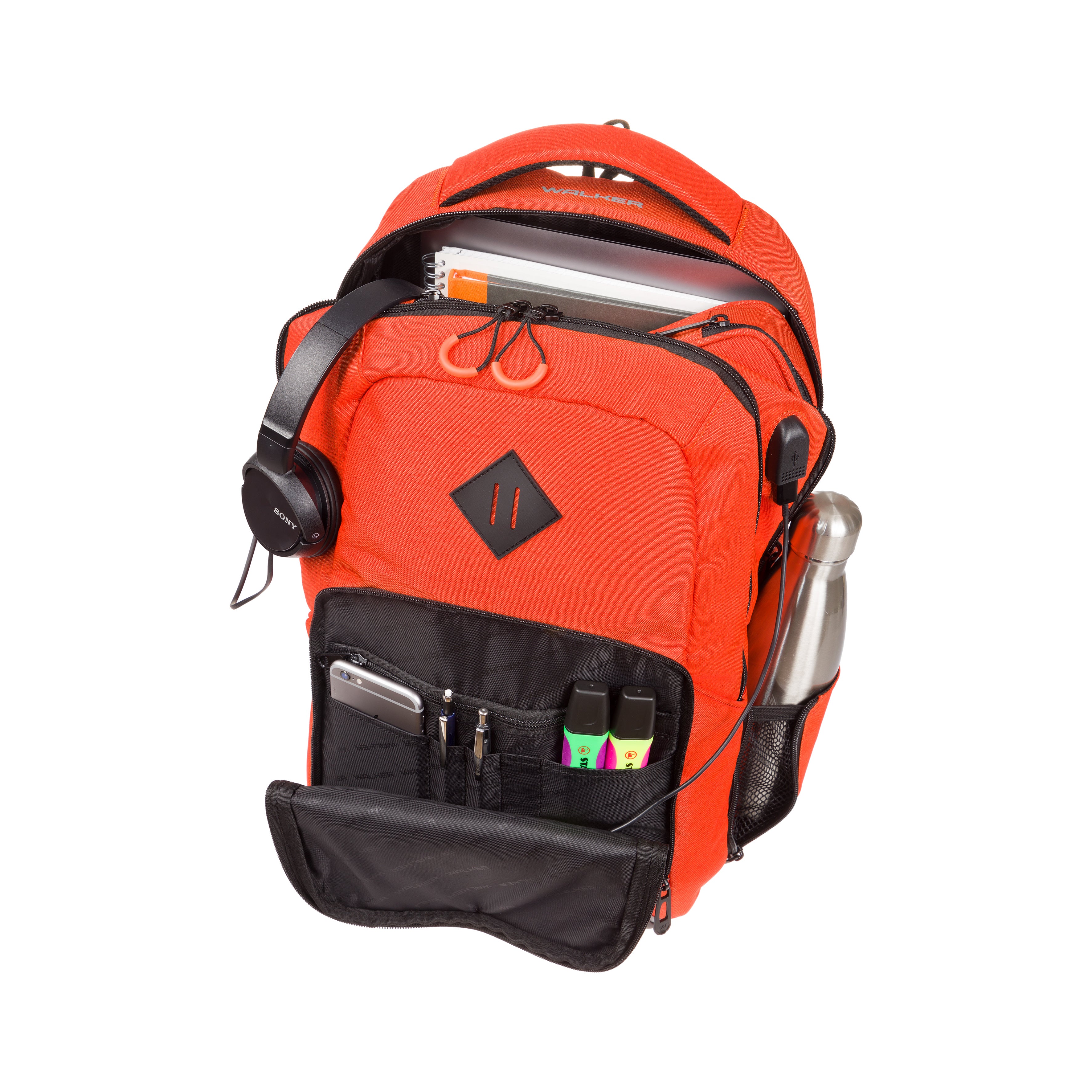 RUCSAC COLLEGE WIZZARD ROSU MELANGE WALKER