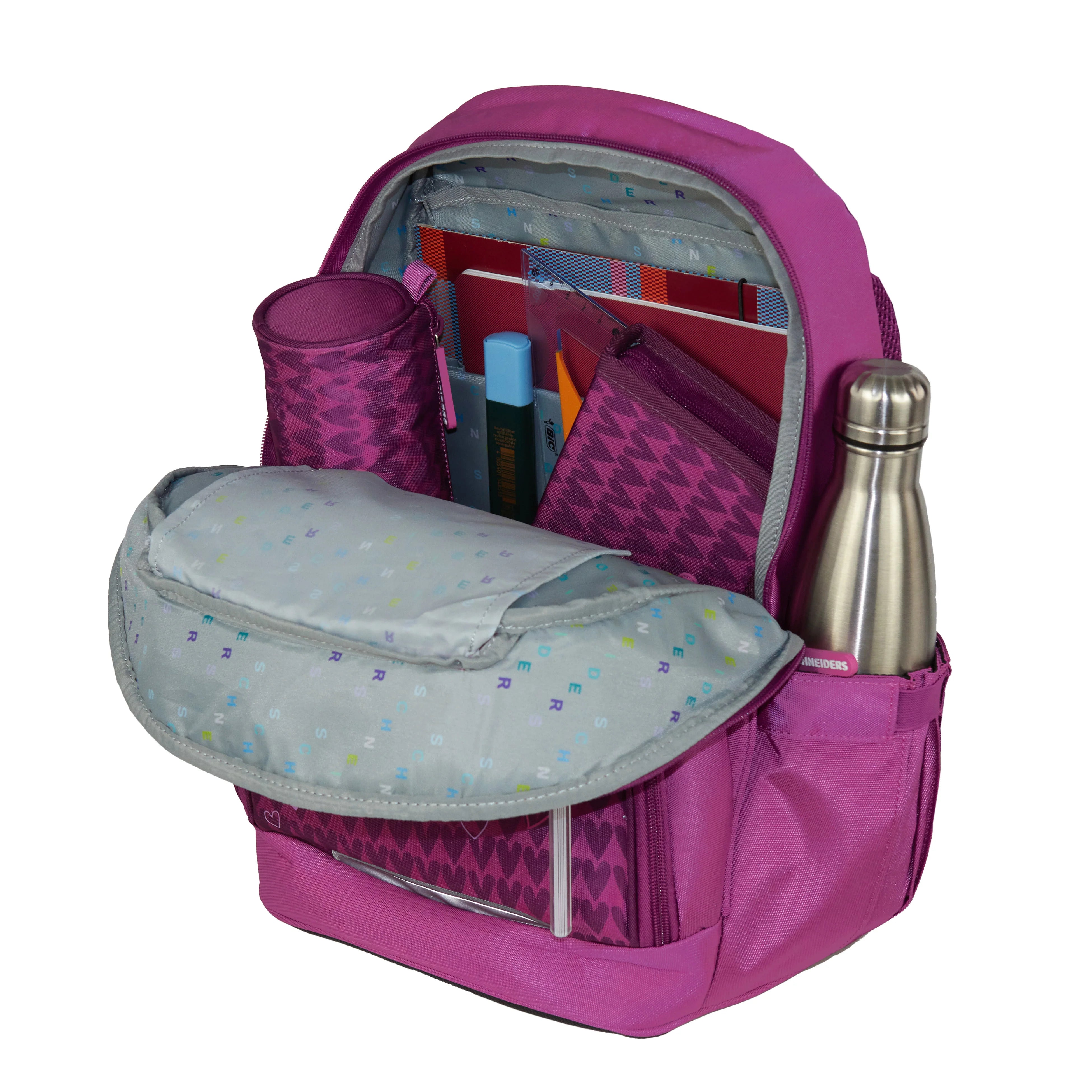 RUCSAC ERGOBASE PURPLE HEARTS ROZ SCHNEIDERS