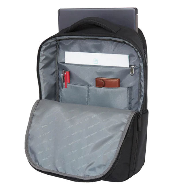 RUCSAC LAPTOP ALLY PREMIUM NEGRU WALKER
