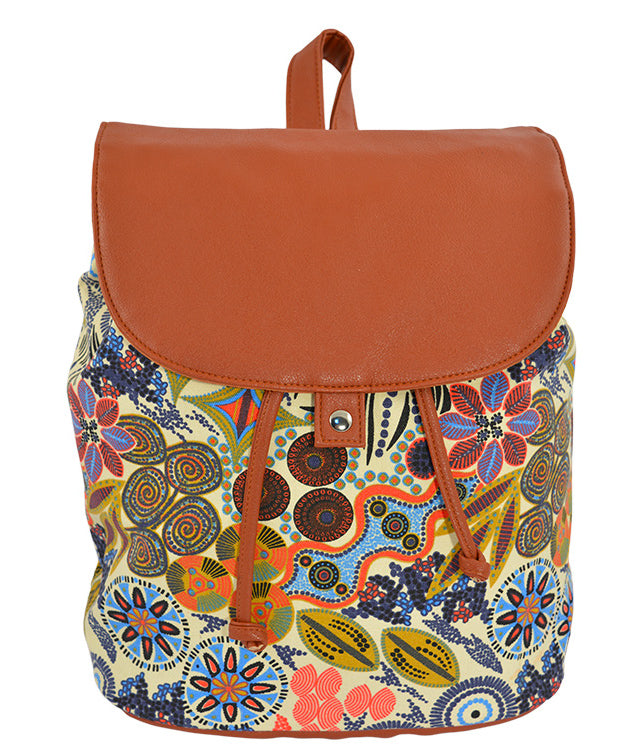 RUCSAC OXIGEN VINTAGE FLORAL-COLOR PIGNA