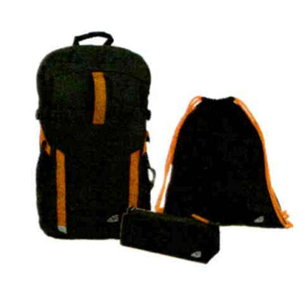 RUCSAC TRAIL + PENAR + SAC SPORT NEGRU WALKER