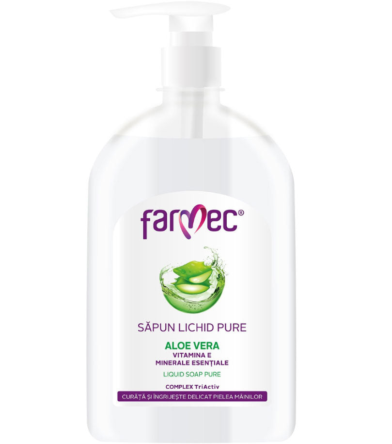 SAPUN LICHID 500ML PURE ALOE VERA FARMEC