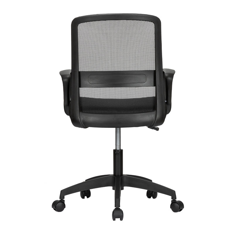 SCAUN BIROU SPATAR MESH, SIST ROTI ABS 4507 NEGRU DELI