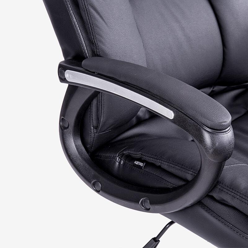 SCAUN DIRECTORIAL IMIT PIELE, SIST ROTI METAL 4913S DELI