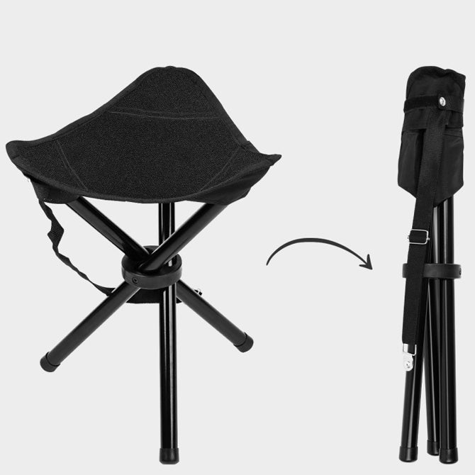 SCAUN PLIABIL MINI TEXTIL 3 PICIOARE DELI