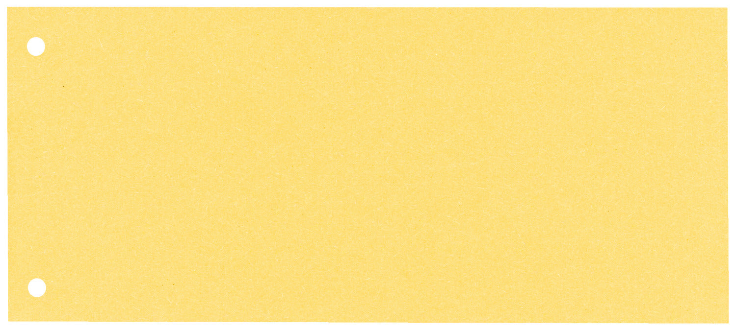 SEPARATOARE CARTON 105*240 MM GALBENE ESSELTE