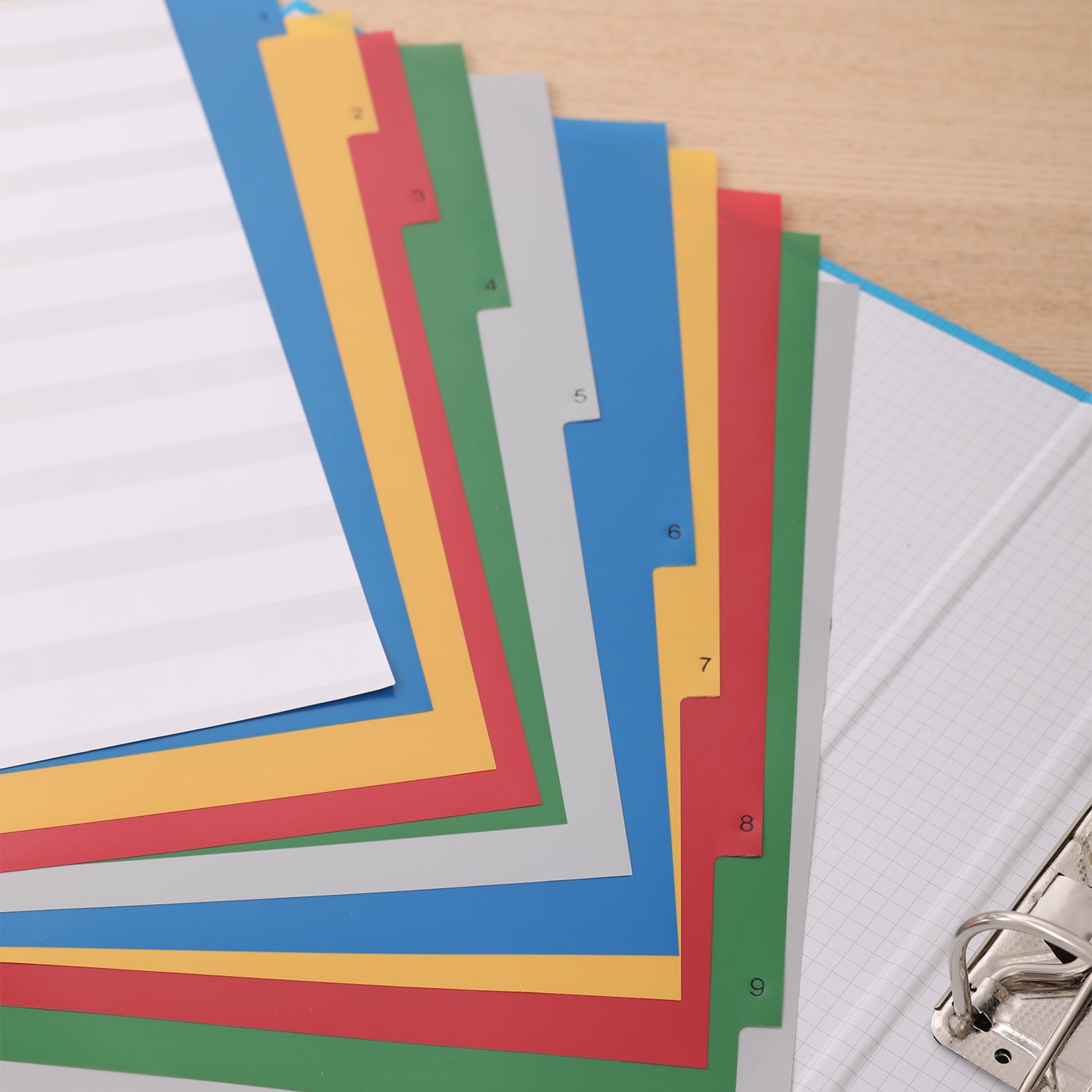 SEPARATOARE INDEX PLASTIC 1-10 DELI