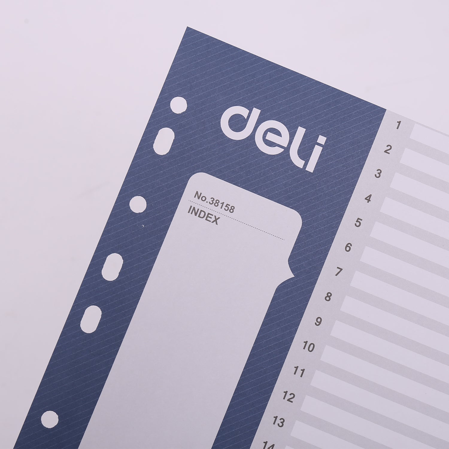 SEPARATOARE INDEX PLASTIC 1-31 DELI