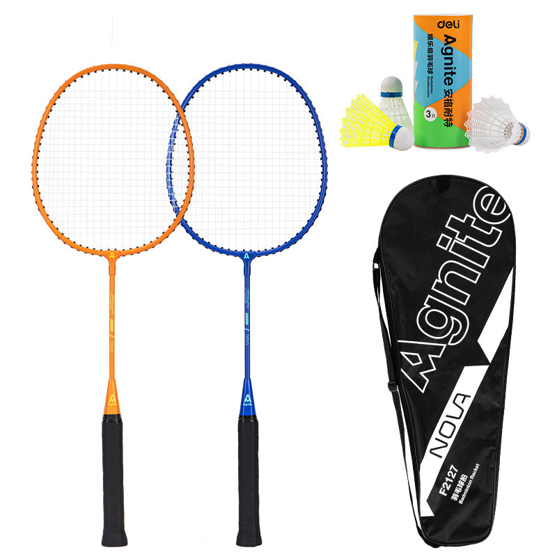 SET BADMINTON (2 RACHETE + 3 FLUTURASI) DELI