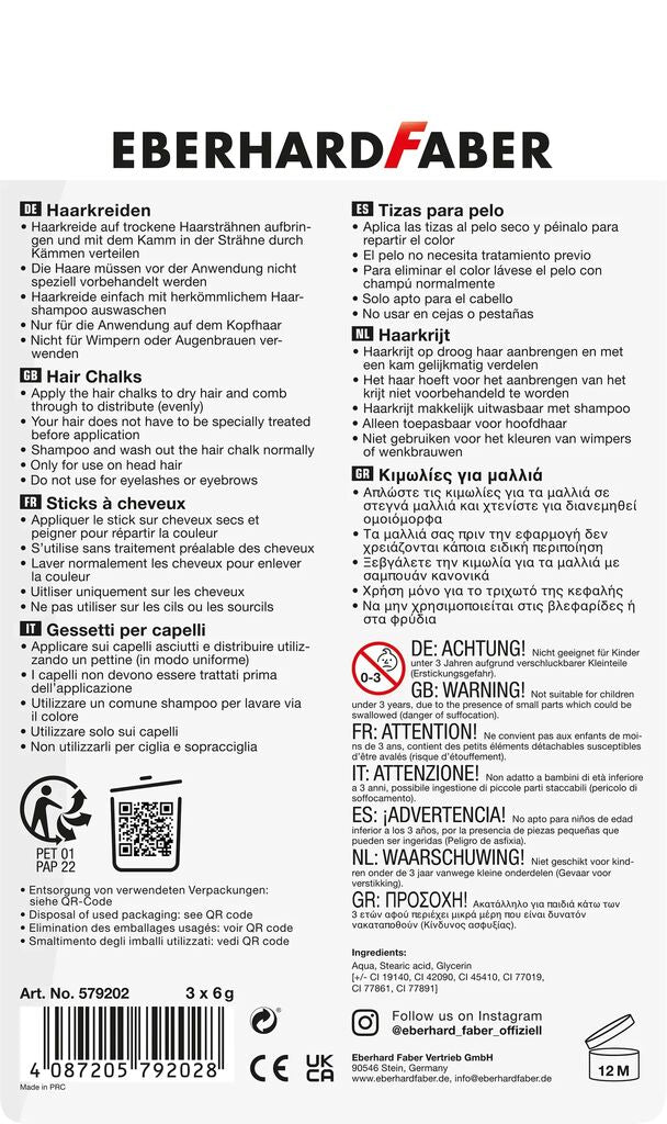 SET COLORARE PAR CREIOANE PASTEL + PIEPTAN EBERHARD FABER