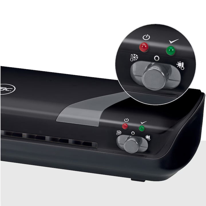 SET CRAFT GBC 4 IN 1 NEGRU,LAMINATOR A4 INSPIRE+, TRIMMER, ROUNDER, FOLII LAMINARE A4