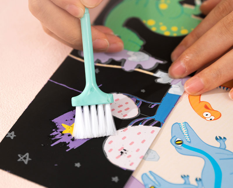 SET CREATIV 15 SEMNE DE CARTE CARTON RAZUIBIL DINOZAURI DELI