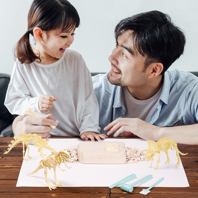 SET CREATIV FOSSILE DETECTIVE TYRANNOSAURUS DELI