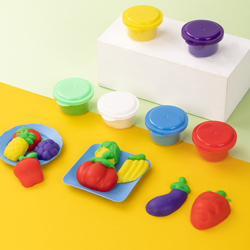SET CREATIV PLASTILINA + 14 ACCESORII PIZZA, PASTA AND VEGGIE PARTY DELI